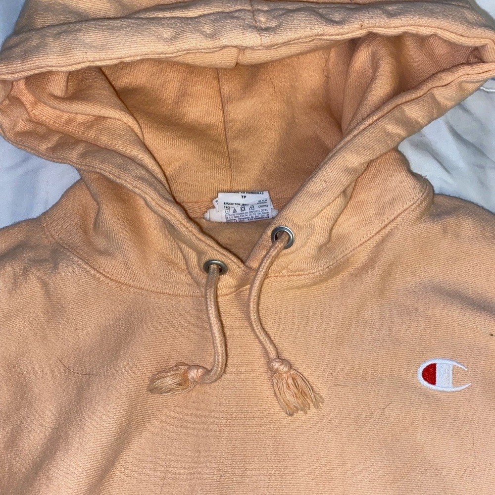 LIGHT ORANGE/PEACHY CHAMPION HOODIE